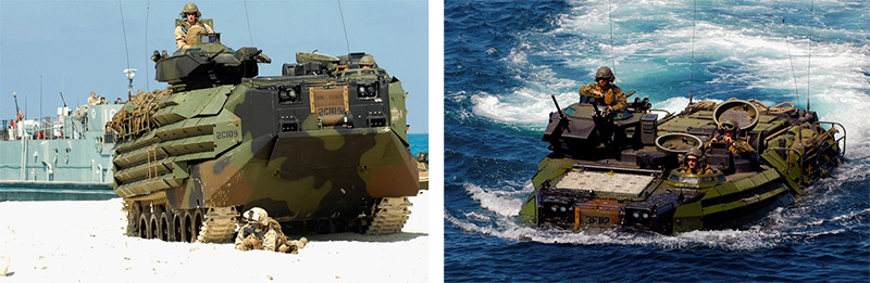 アメリカ海兵隊 AAV 水陸両用強襲輸送車 上陸用戦闘車